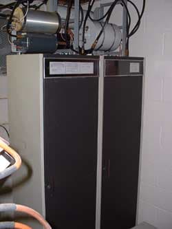 New repeaters installed in place inside the bunker